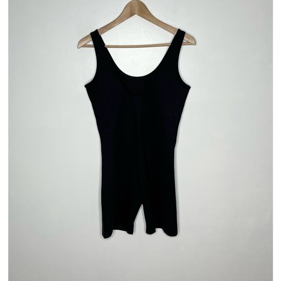 Girlfriend Collective Unitard Romper Womens Large Black One Piece Athleisure - Picture 8 of 8